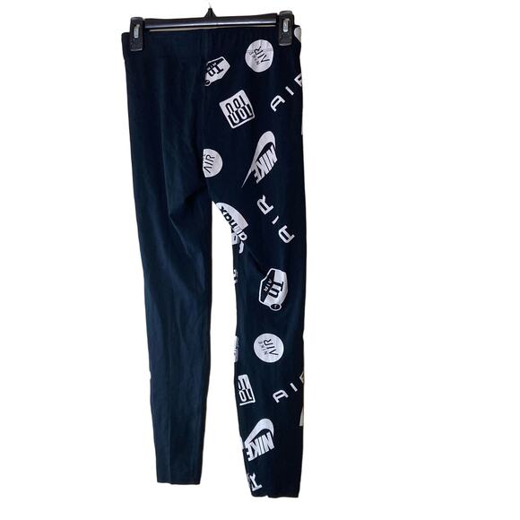 Nike Leg-A-See Leggings Air Max Black & White Sz S - Picture 5 of 12